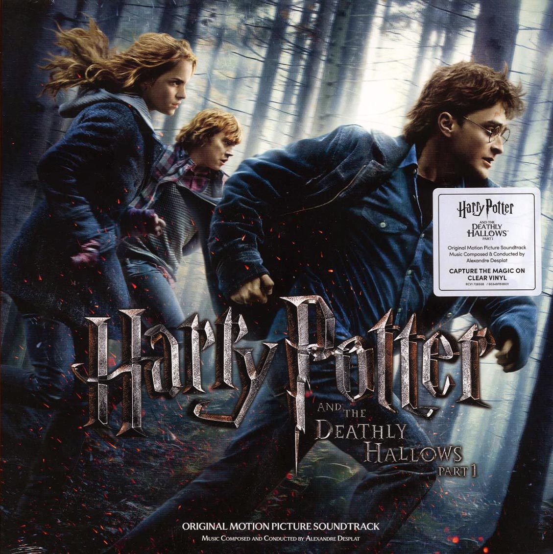 Alexandre Desplat - Harry Potter And The Deathly Hallows Part 1: Original Motion Picture Soundtrack (2xLP) (clear vinyl) - Vinyl LP