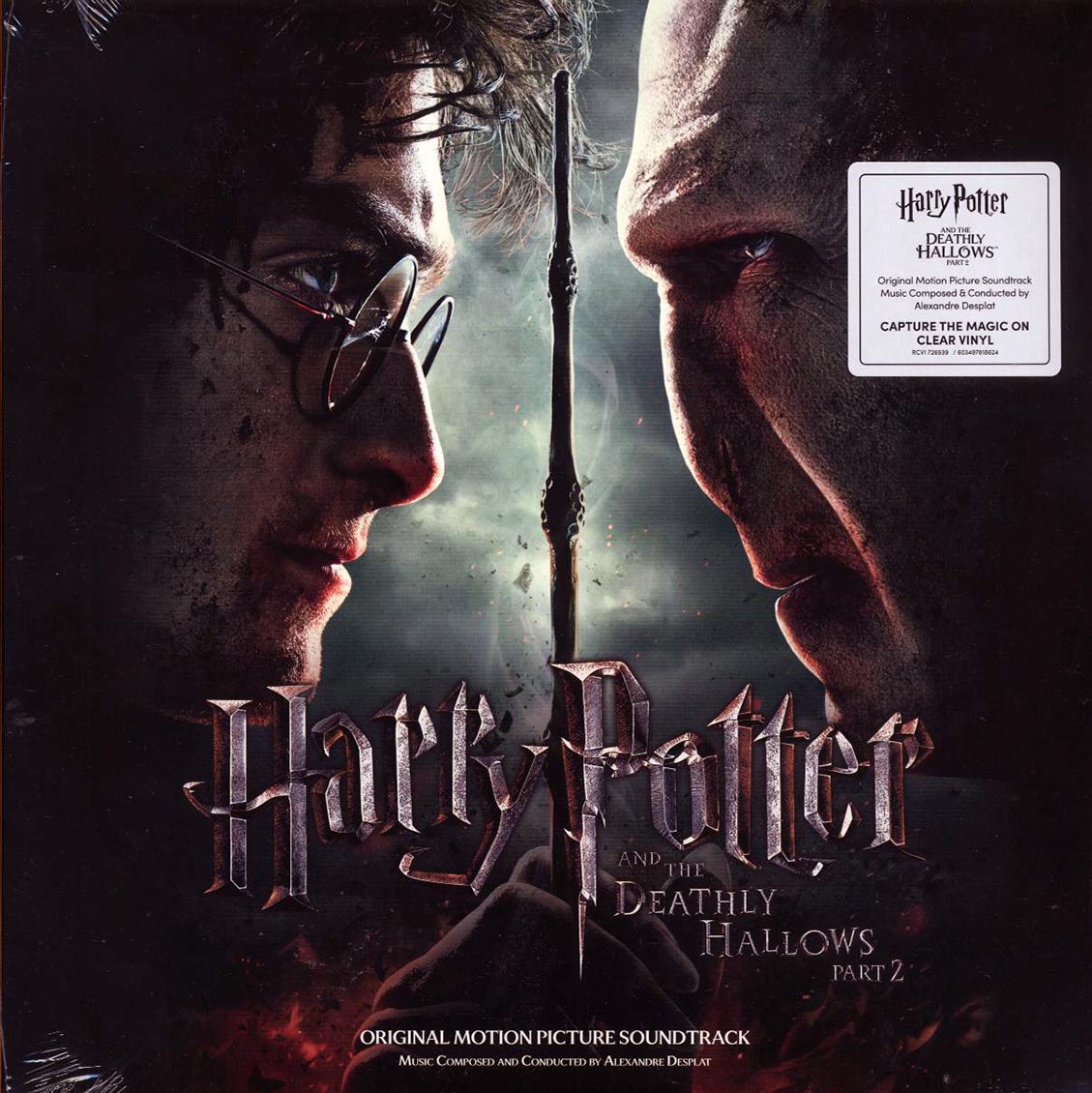 Alexandre Desplat - Harry Potter And The Deathly Hallows Part 2: Original Motion Picture Soundtrack (2xLP) (clear vinyl) - Vinyl LP