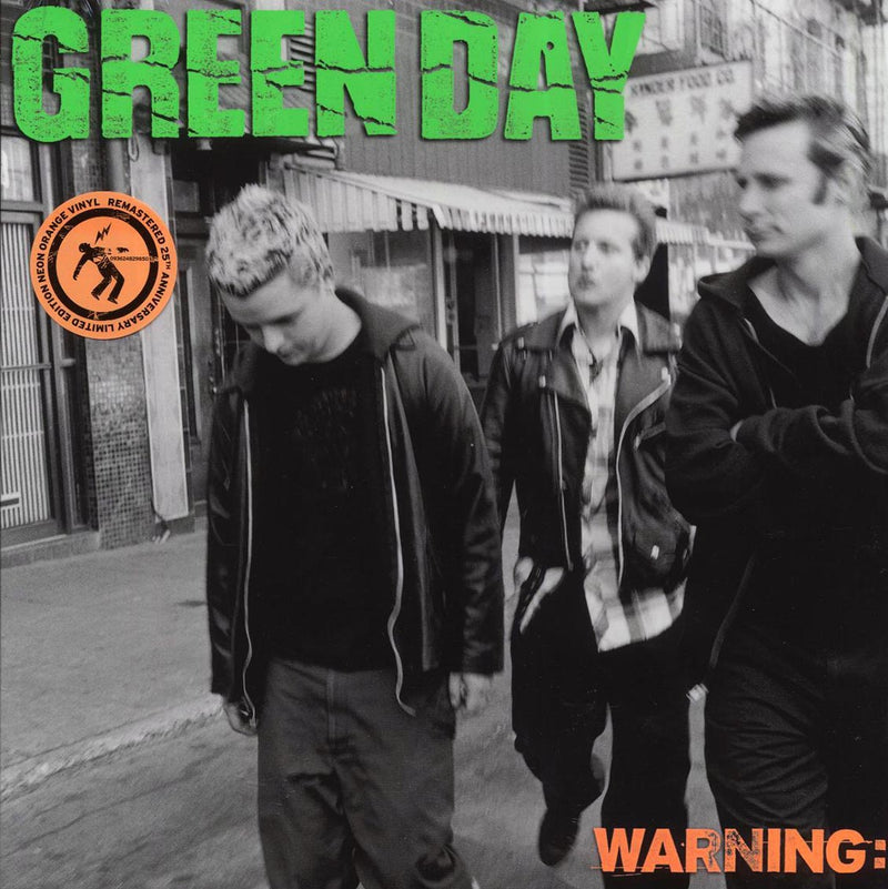 Green Day - Warning: (25th Anniv. Ed.) (ltd. ed.) (remastered) (neon orange vinyl) - Vinyl LP