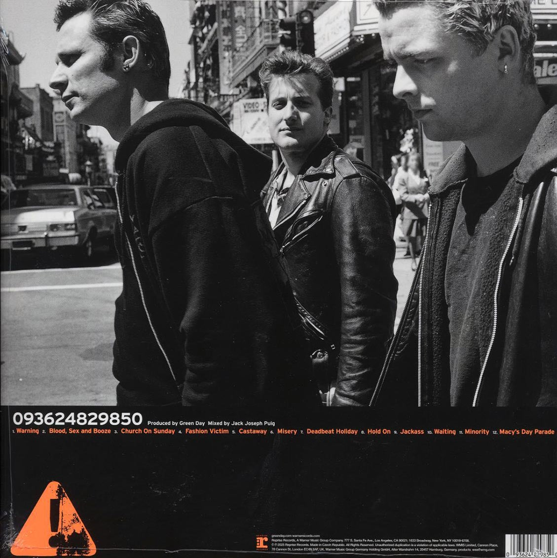 Green Day - Warning: (25th Anniv. Ed.) (ltd. ed.) (remastered) (neon orange vinyl) - Vinyl LP, LP