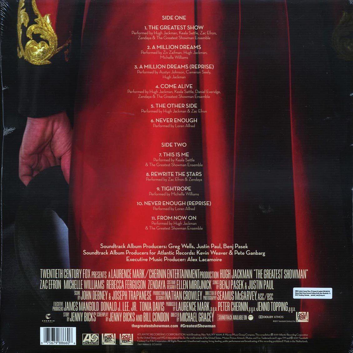 The Greatest Showman Cast, Benj Pasek & Justin Paul - The Greatest Showman: Original Motion Picture Soundtrack - Vinyl LP, LP