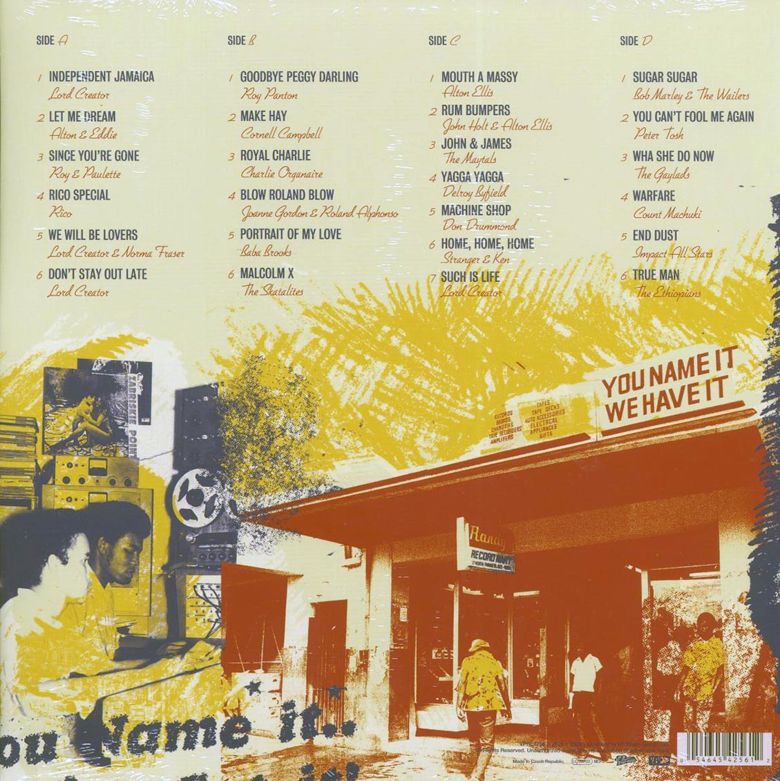 Alton Ellis, The Skatalites, Lord Creator, Peter Tosh, Etc. - Randy's 50th Anniversary Chapter 1: Reggae Anthology (2xLP) - Vinyl LP, LP