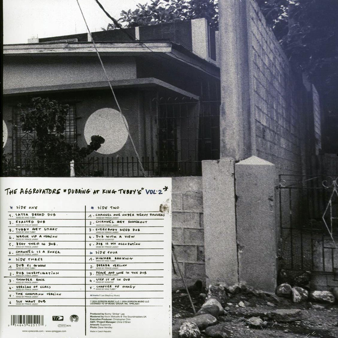 The Aggrovators - Dubbing At King Tubby's Volume 2 (RSD 2024) (ltd. ed.) (2xLP) (blue vinyl) - Vinyl LP, LP