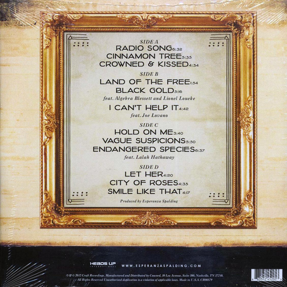 Esperanza Spalding - Radio Music Society (10th Anniv. Ed.) (2xLP) (180g) (RTI press) - Vinyl LP, LP