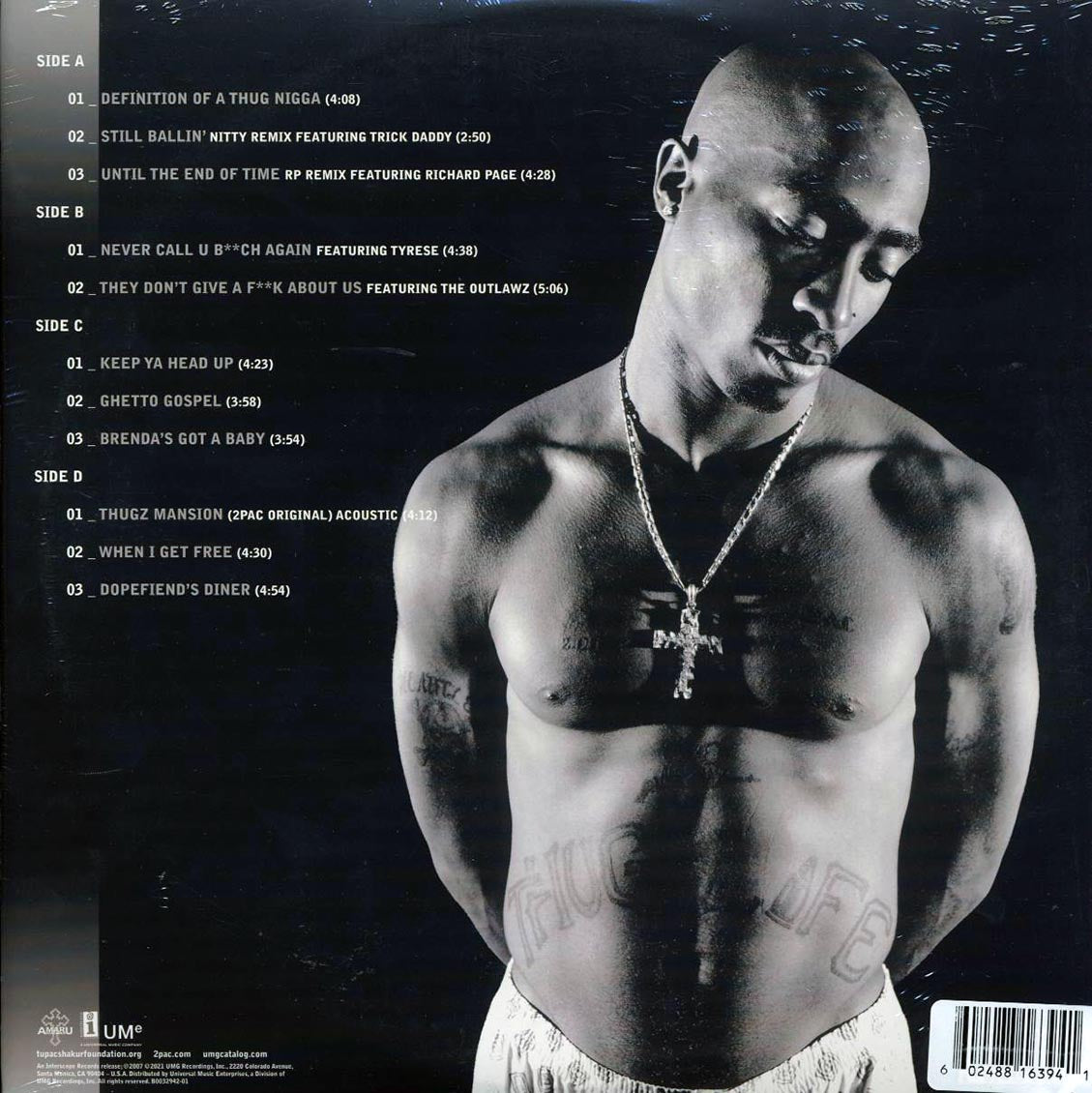 2Pac - The Best Of 2Pac Part 2: Life (ltd. ed.) (2xLP) (concrete marble vinyl) - Vinyl LP, LP