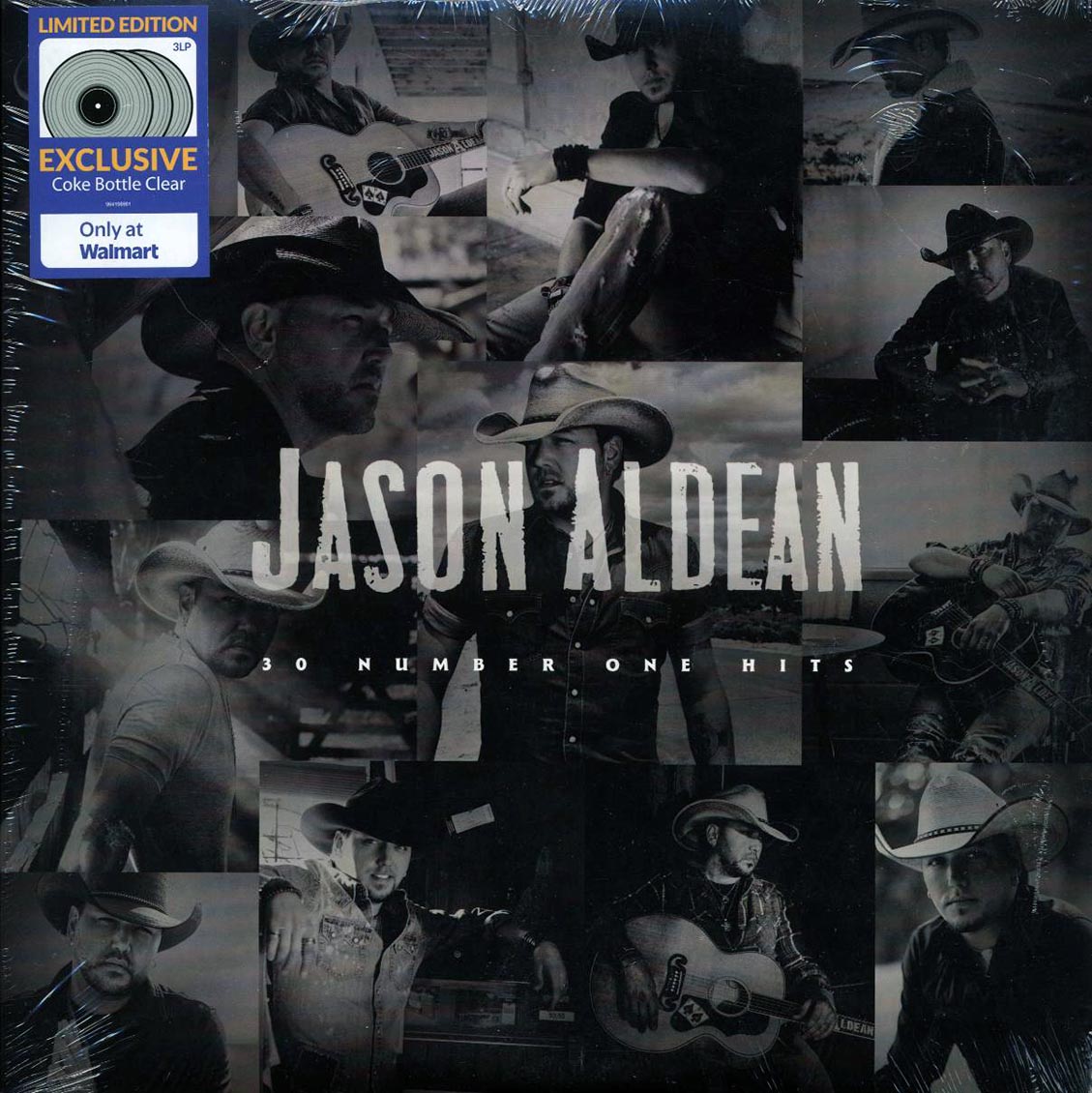 Jason Aldean - 30 Number One Hits (ltd. ed.) (2xLP) (coke bottle clear vinyl) - Vinyl LP