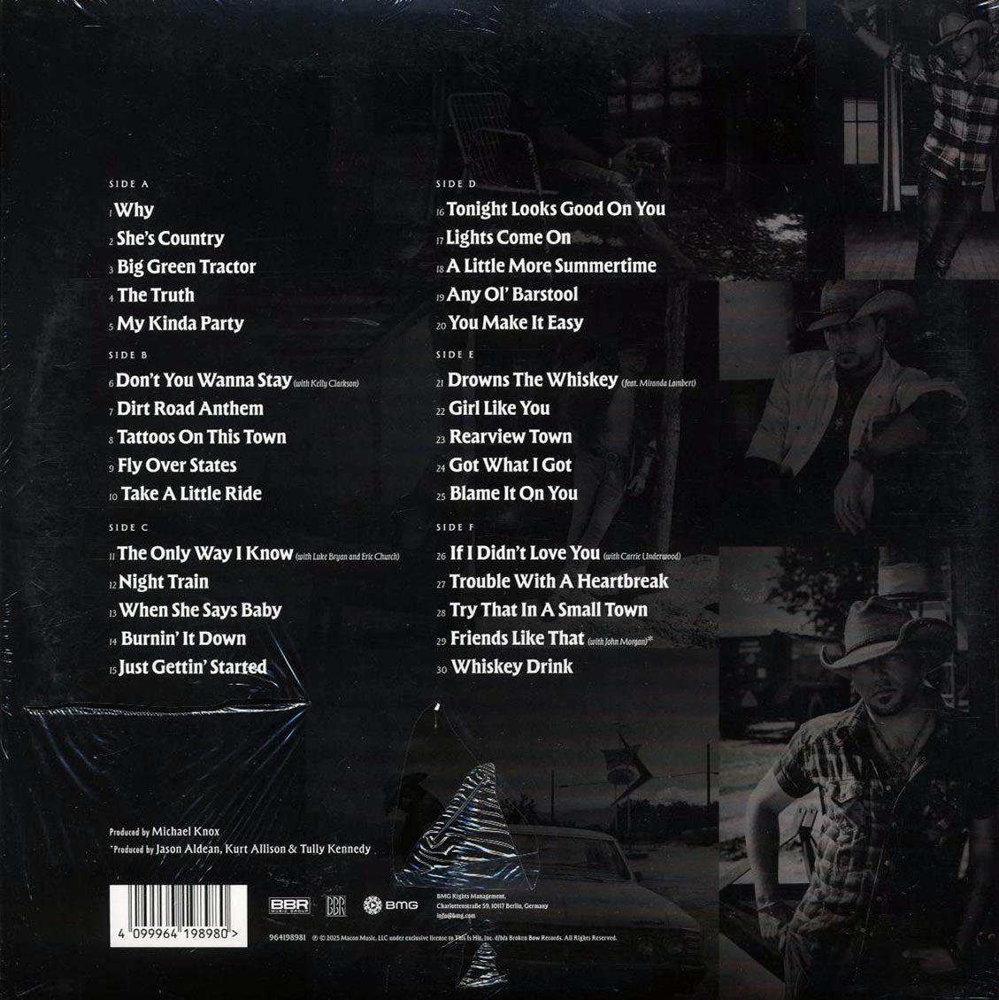 Jason Aldean - 30 Number One Hits (ltd. ed.) (2xLP) (coke bottle clear vinyl) - Vinyl LP, LP