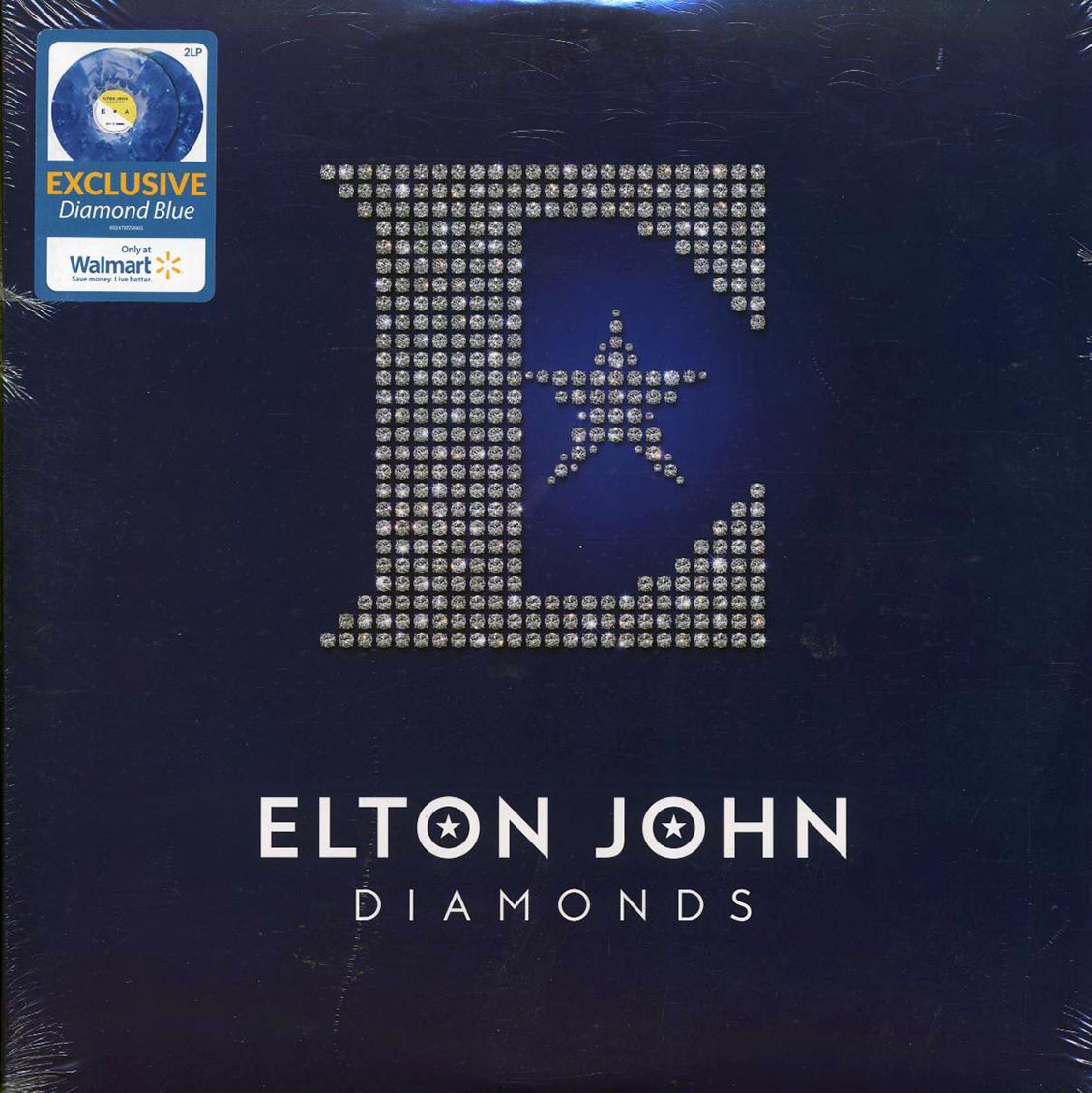 Elton John - Diamonds (ltd. ed.) (2xLP) (diamond blue vinyl) - Vinyl LP