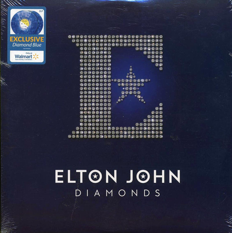 Elton John - Diamonds (ltd. ed.) (2xLP) (diamond blue vinyl) - Vinyl LP