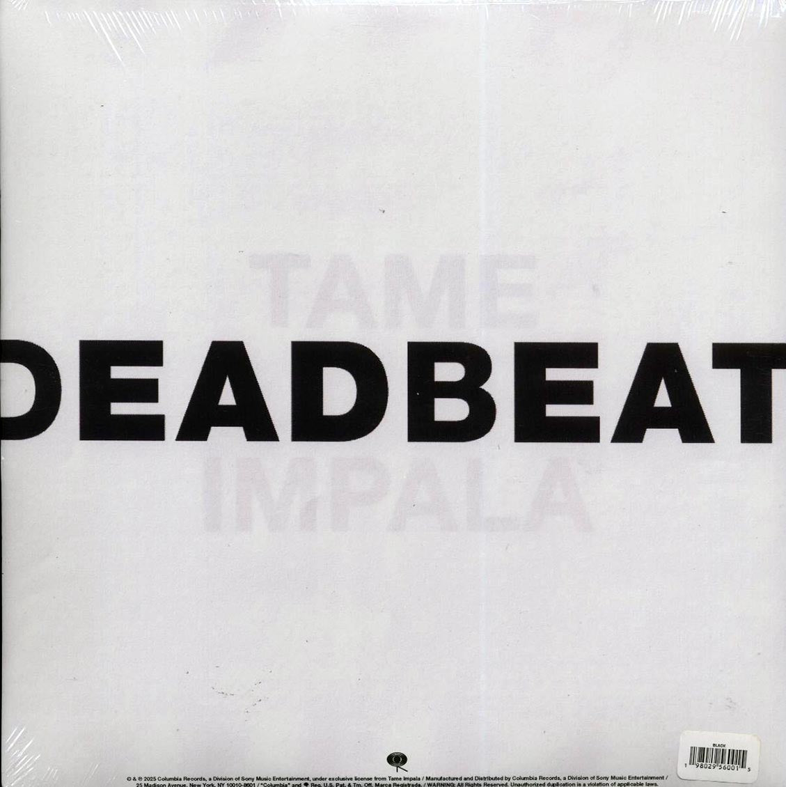 Tame Impala - Deadbeat (2xLP) - Vinyl LP, LP