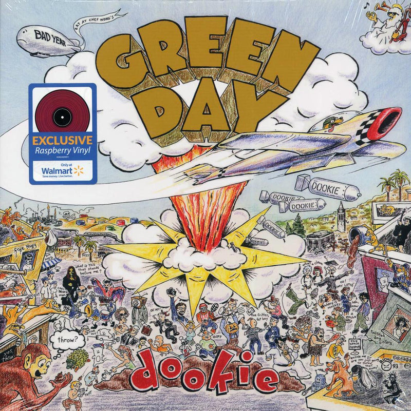Green Day - Dookie (ltd. ed.) (raspberry vinyl) - Vinyl LP