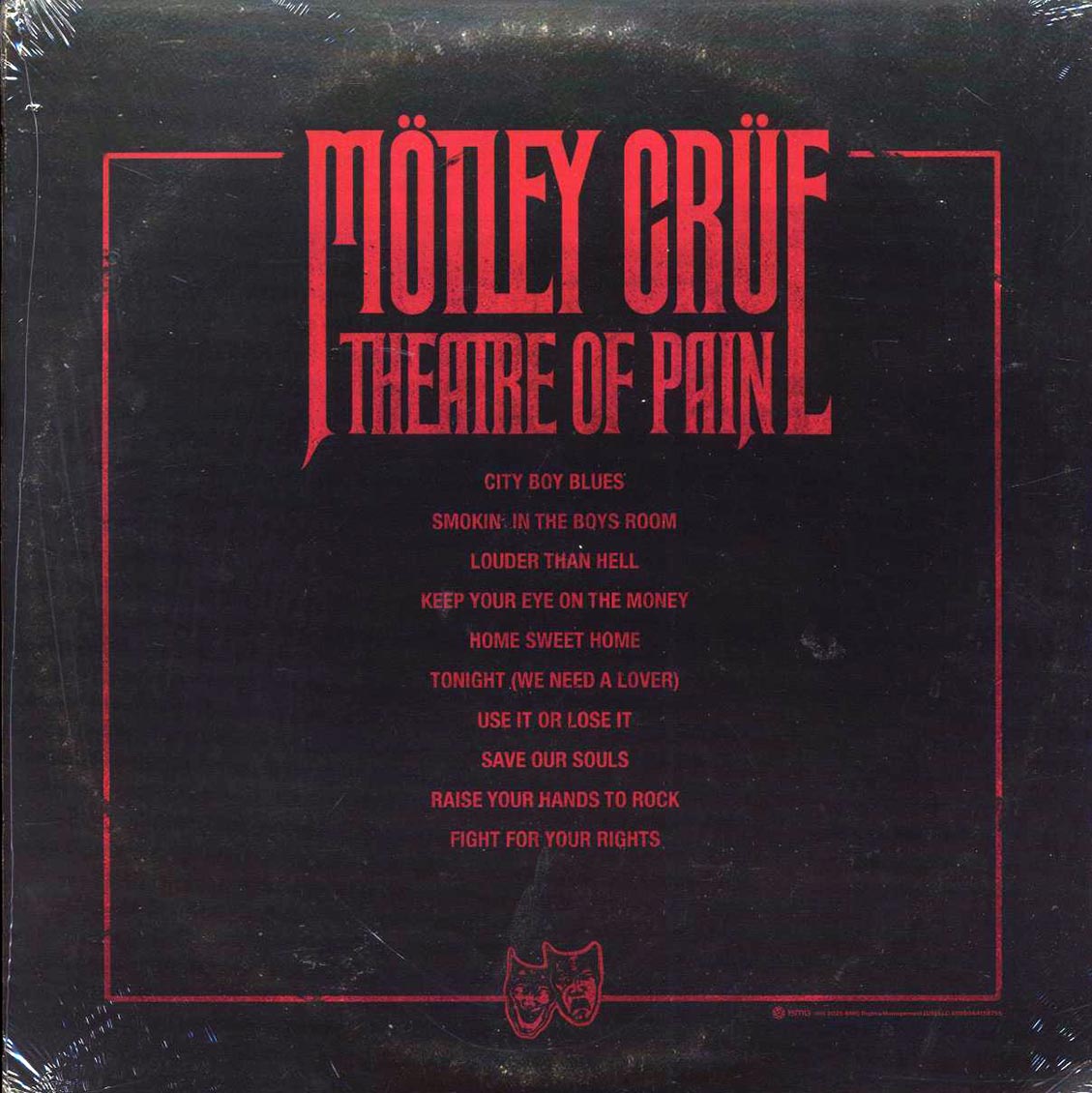 Motley Crue - Theatre Of Pain (40th Anniv. Ed.) (ltd. ed.) (red wave vinyl) (Lenticular artwork) - Vinyl LP, LP