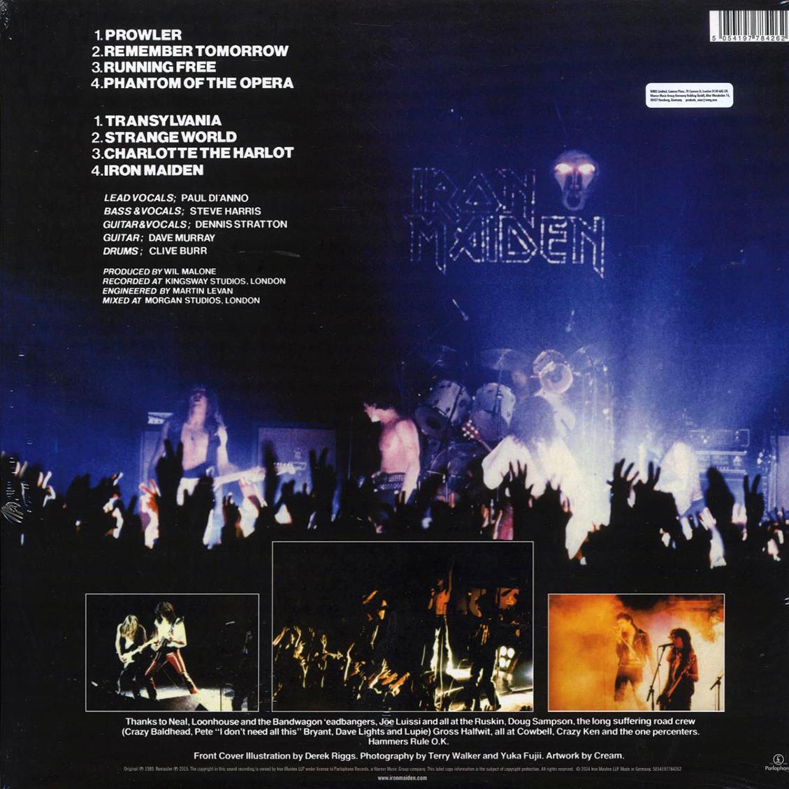 Iron Maiden - Iron Maiden (remastered) - Vinyl LP, LP