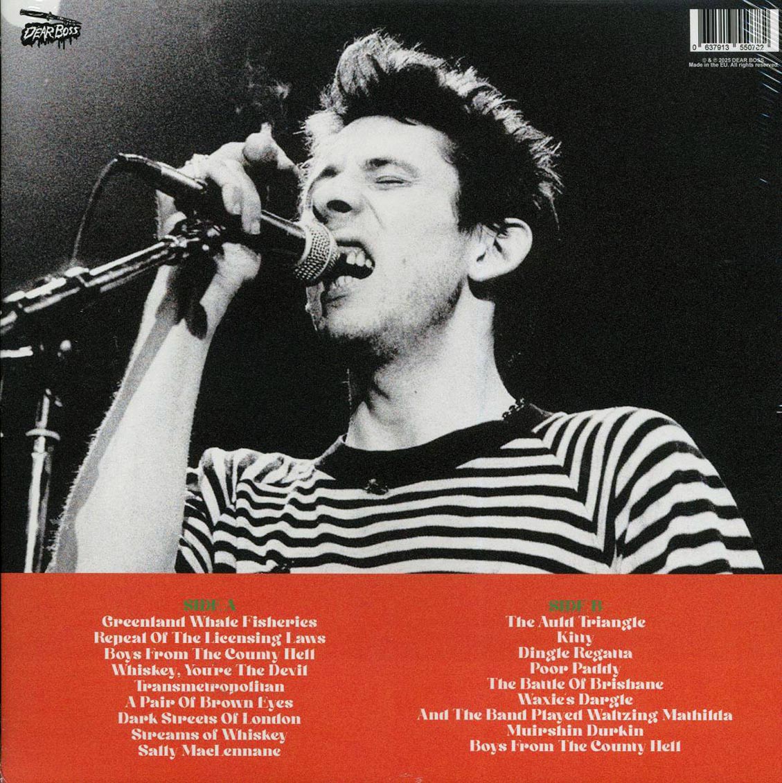 The Pogues - Pissed & Pinned: Live At McGonagles, Dublin, Ireland 1st March 1985 - Vinyl LP, LP