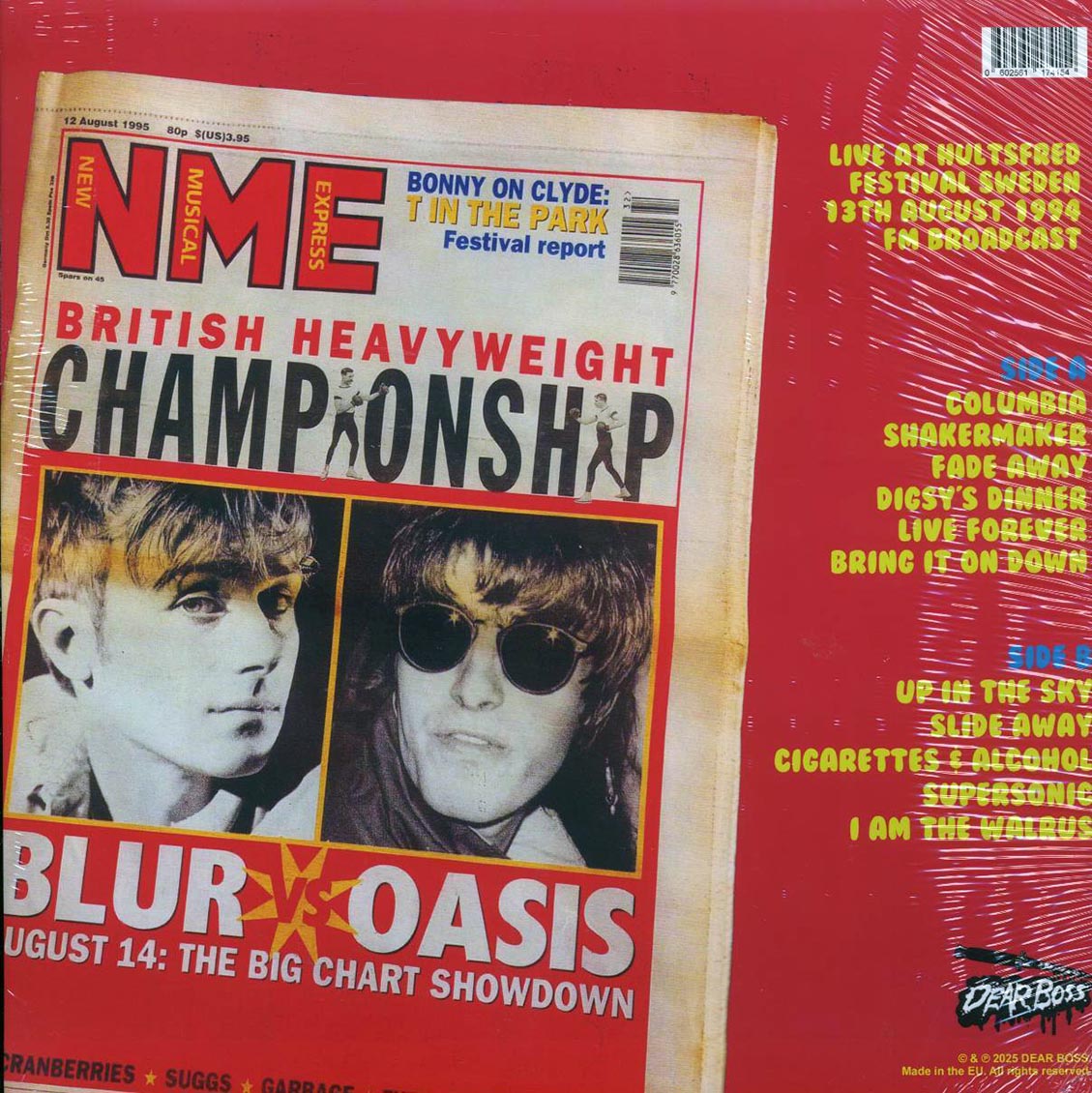 Oasis - That Sound Ringing: Live At Hultsfreed Festival Sweden 13th August 1994 - Vinyl LP, LP