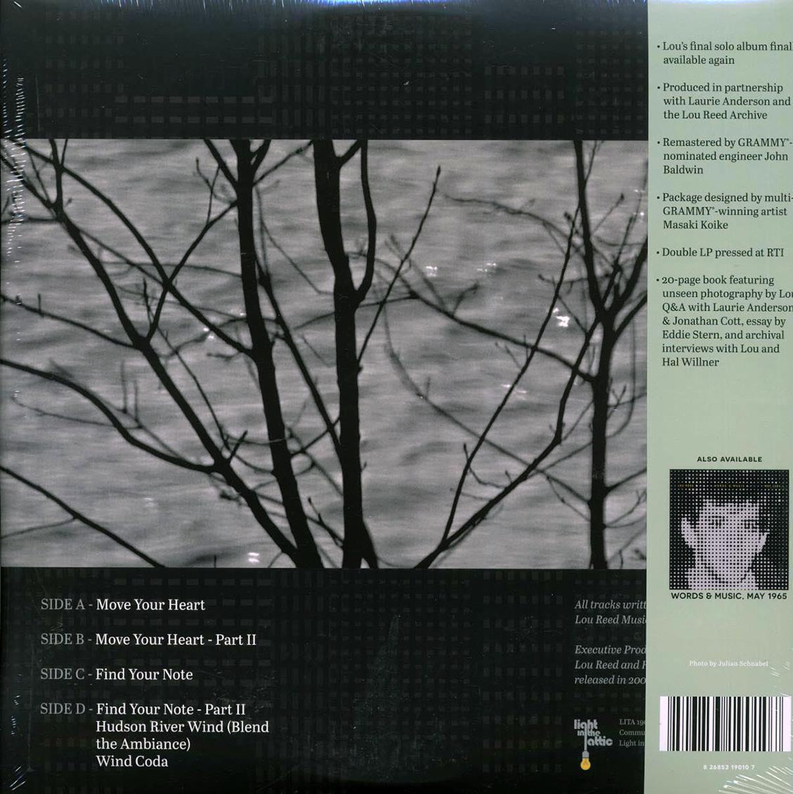 Lou Reed - Hudson River Wind Meditations (2xLP) (RTI press) - Vinyl LP, LP