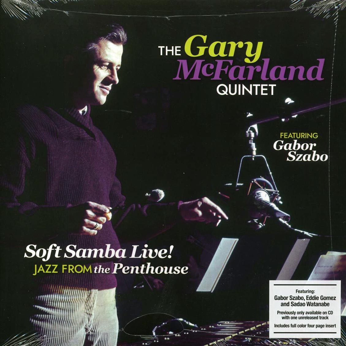 The Gary McFarland Quintet, Gabor Szabo - Soft Samba Live! Jazz From The Penthouse (ltd. ed.) - Vinyl LP