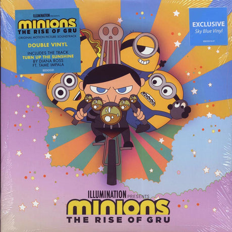 Diana Ross, Tame Impala, Brittany Howard, St. Vincent, Etc. - Minions: The Rise Of Gru: Original Motion Picture Soundtrack (2xLP) (sky blue) - Vinyl LP, LP