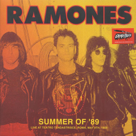 The Ramones - Summer Of '89: Live At Teatro Tandastrisce, Roma, May 9th, 1989 (ltd. 300 copies made) (white vinyl) - Vinyl LP, LP