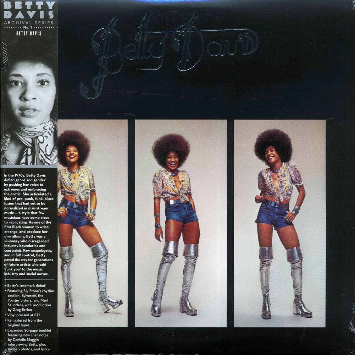 Betty Davis - Betty Davis (RTI press) - Vinyl LP