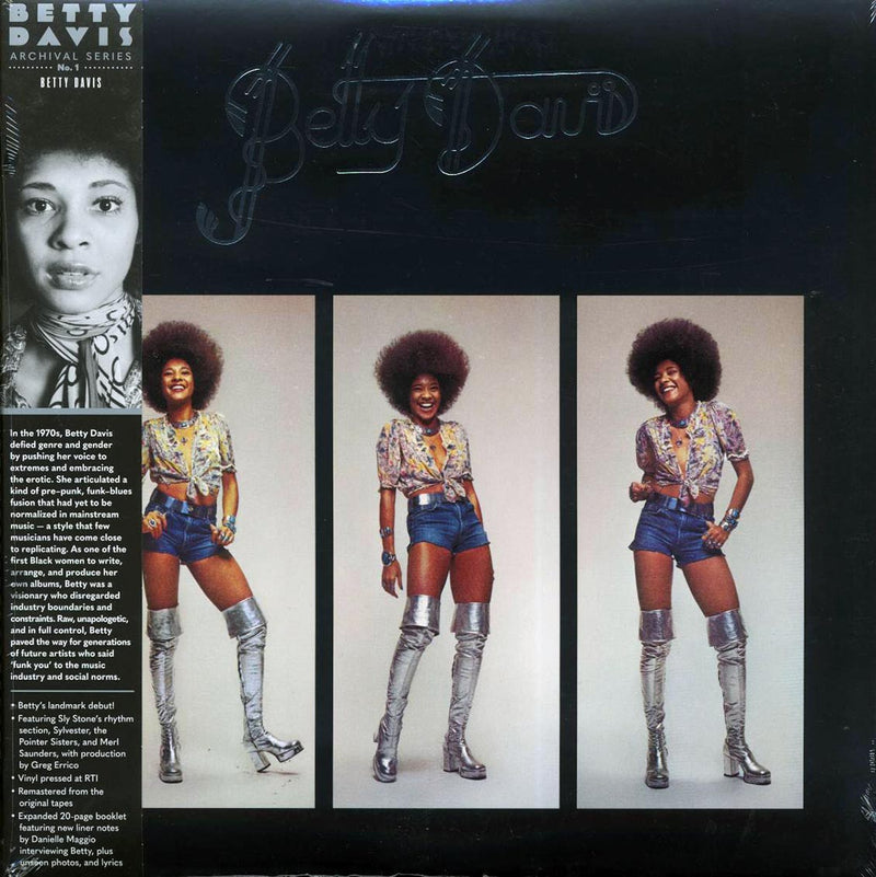 Betty Davis - Betty Davis (RTI press) - Vinyl LP
