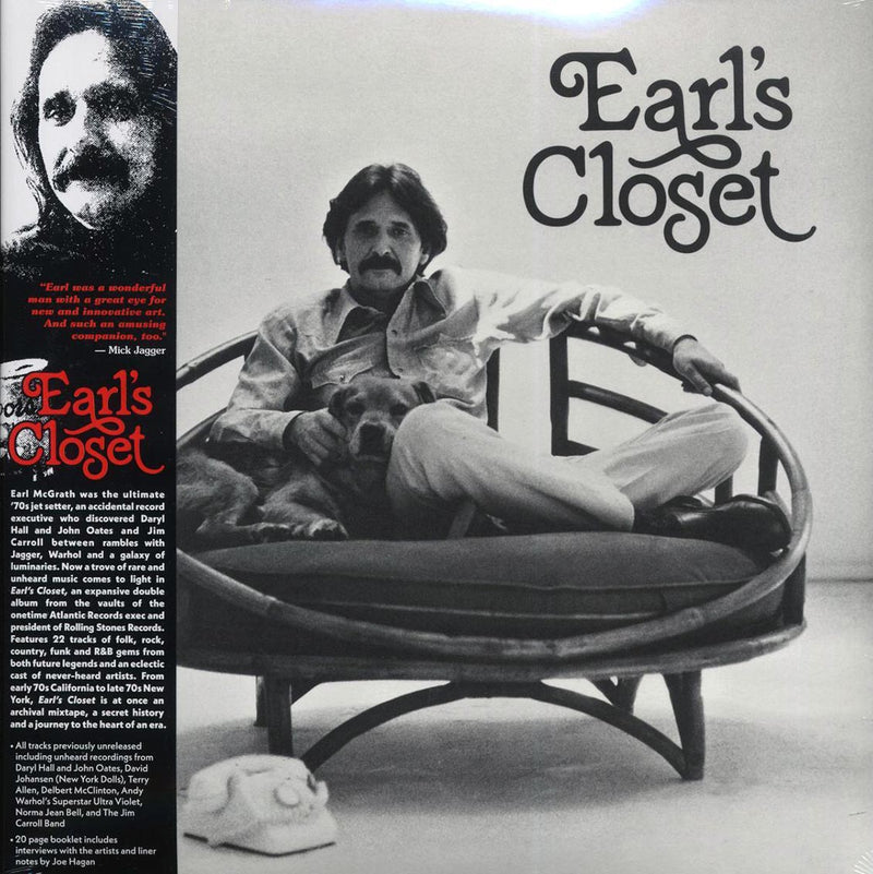 Daryl Hall & John Oates, Kazoo Singers, Delbert & Glen, Terry Allen, Etc. - Earl's Closet: The Lost Archive Of Earl McGrath, 1970 To 1980 (orig. press) (2xLP) - Vinyl LP