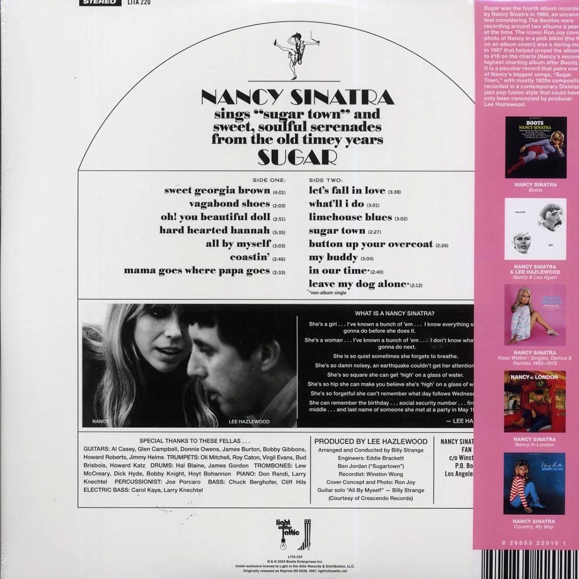 Nancy Sinatra - Sugar (+2 bonus tracks) (RTI press) - Vinyl LP, LP