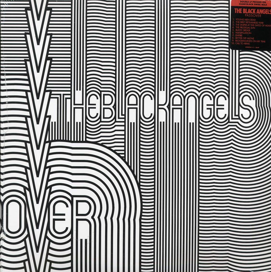 The Black Angels - Passover (2xLP) (clear/black splatter vinyl) - Vinyl LP