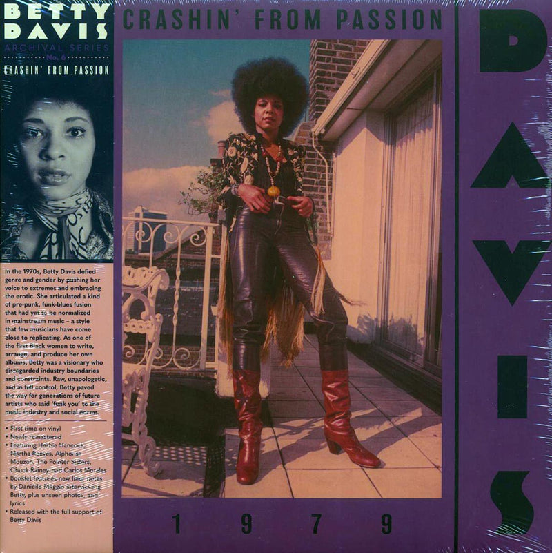 Betty Davis - Crashin' From Passion - Vinyl LP