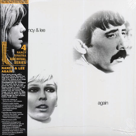 Nancy Sinatra, Lee Hazlewood - Nancy & Lee Again (+2 bonus tracks) (ltd. 500 copies made) (clear/white/black hi-melt vinyl) (RTI press) - Vinyl LP, LP
