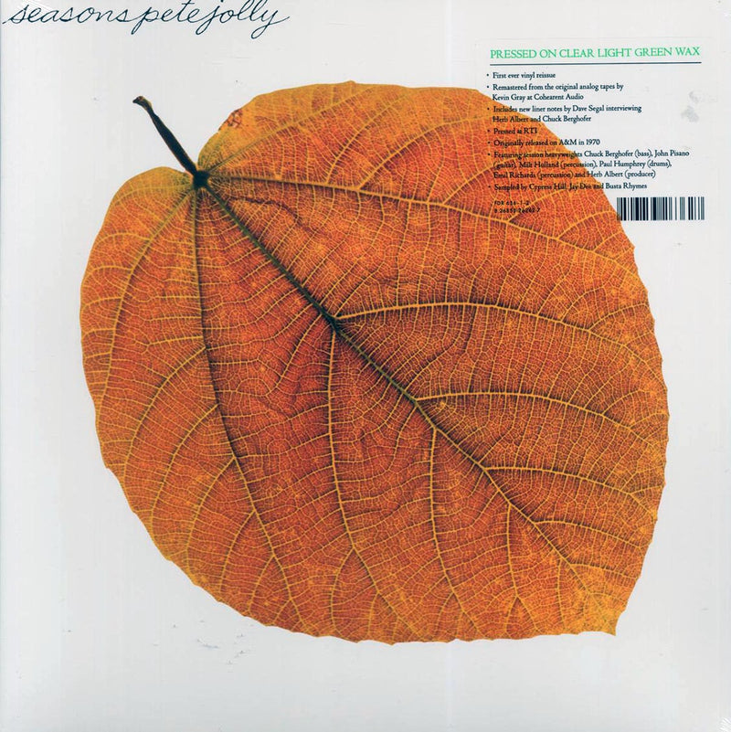 Pete Jolly - Seasons (green vinyl) (RTI press) - Vinyl LP