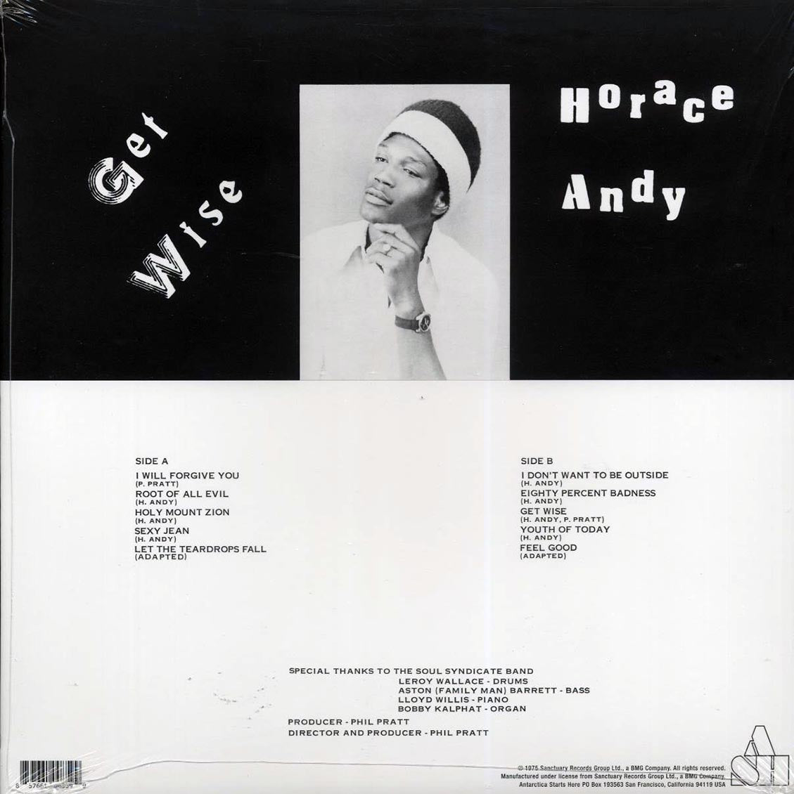 Horace Andy - Get Wise - Vinyl LP, LP