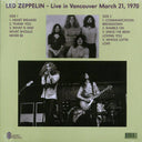 Led Zeppelin - Mudslide: Live In Vancouver March 21, 1970 - Vinyl LP, LP