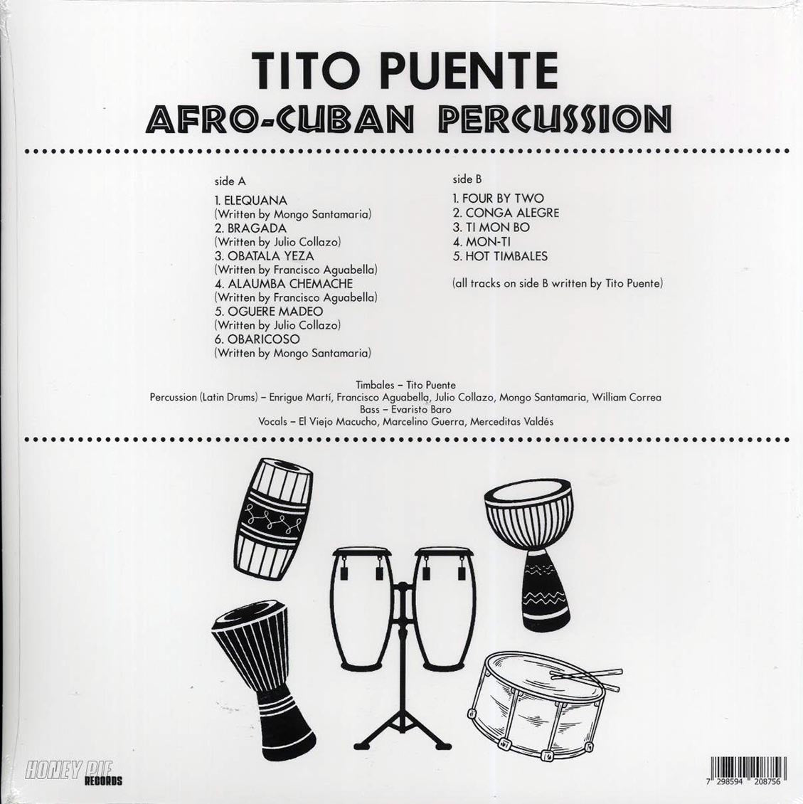 Tito Puente - Afro-Cuban Percussion - Vinyl LP, LP