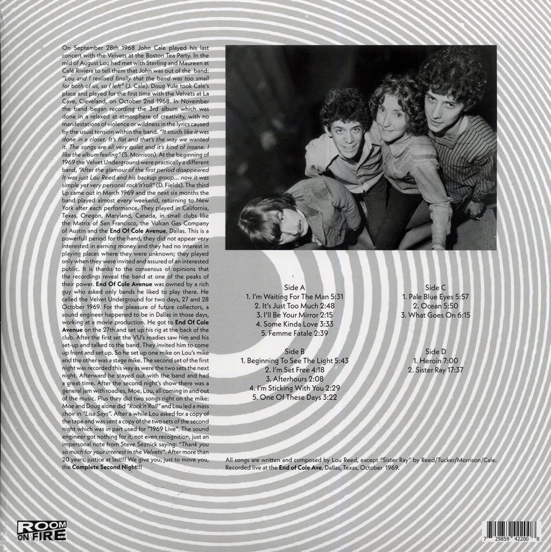 The Velvet Underground - Live At End Cole Ave 1969 (2xLP) - Vinyl LP, LP