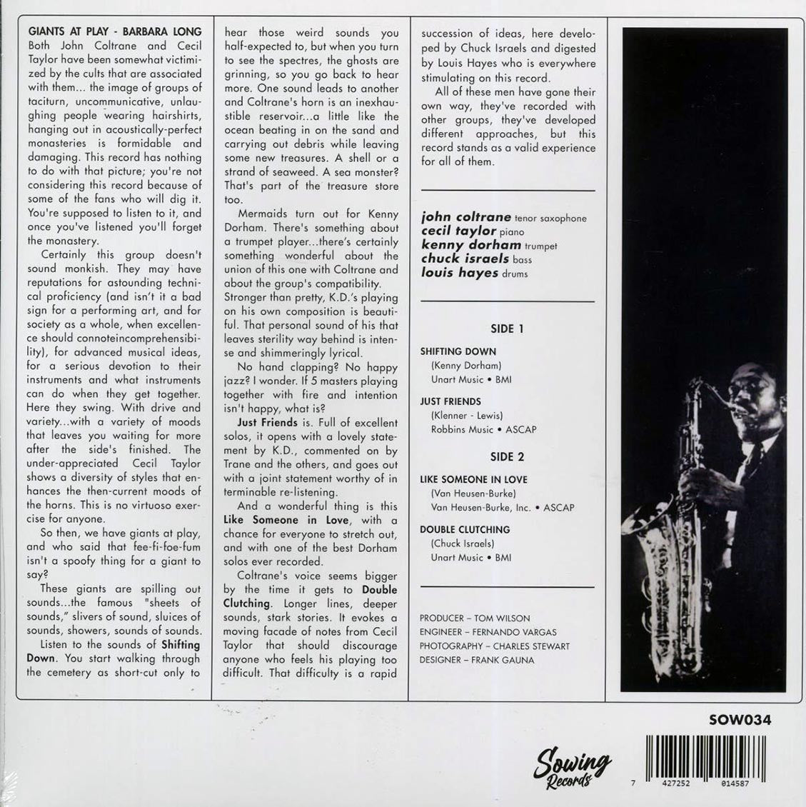 John Coltrane - Coltrane Time (clear vinyl) - Vinyl LP, LP