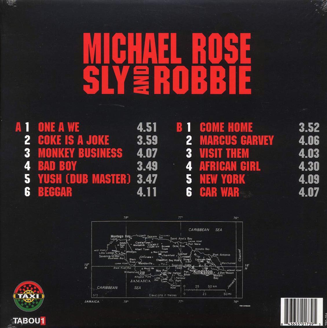 Michael Rose, Sly & Robbie - X Uhuru - Vinyl LP, LP