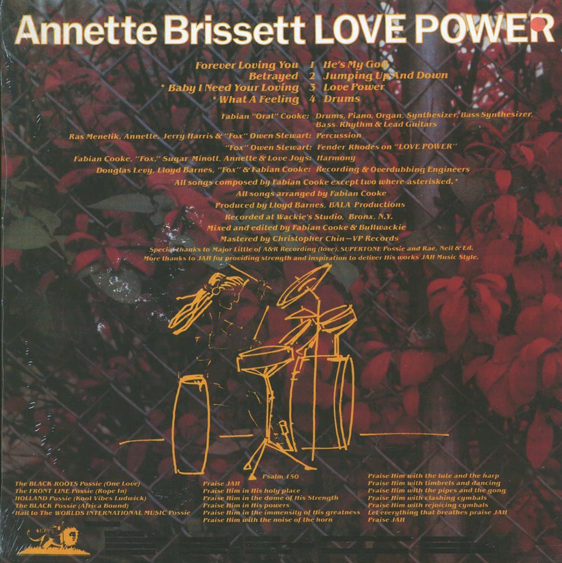 Annette Brissett - Love Power - Vinyl LP, LP