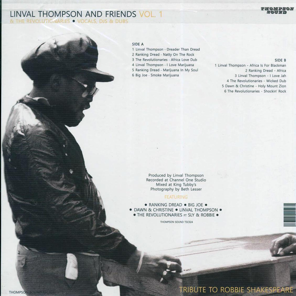 Linval Thompson, Ranking Dread, Big Joe, The Revolutionaries, Etc. - Rockers From Channel One: Linval Thompson & Friends - Vinyl LP, LP
