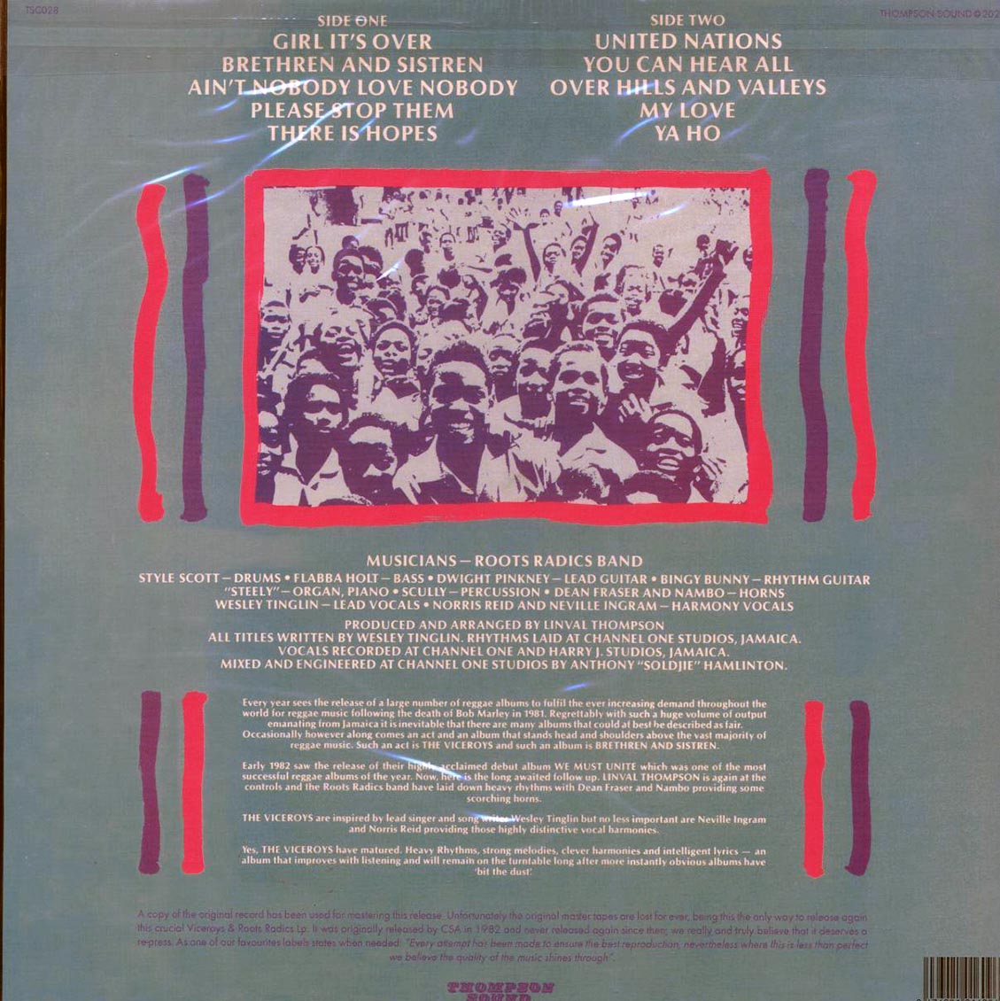 The Viceroys - Brethren And Sistren - Vinyl LP, LP