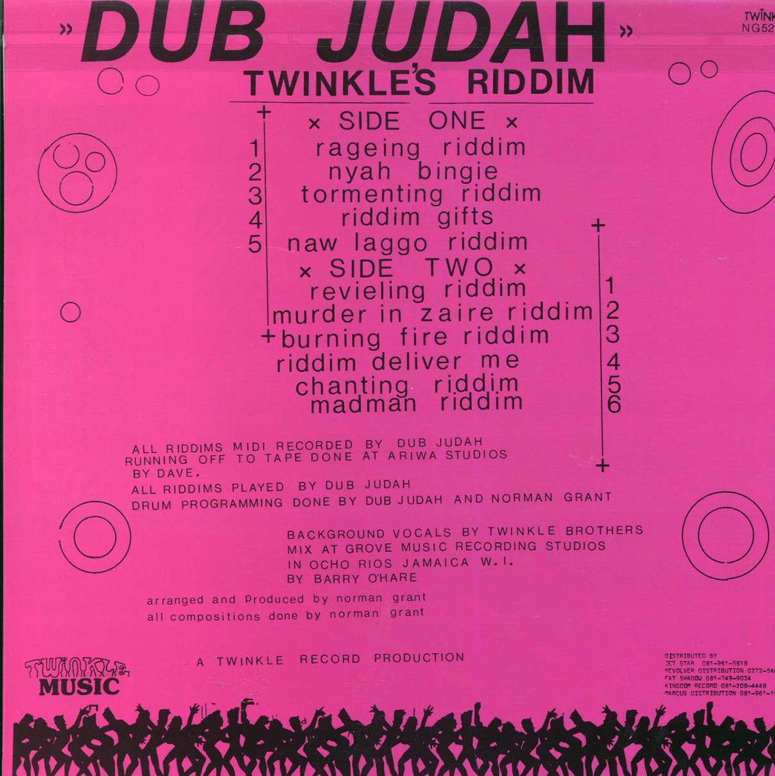 Dub Judah - Twinkle's Riddim - Vinyl LP, LP
