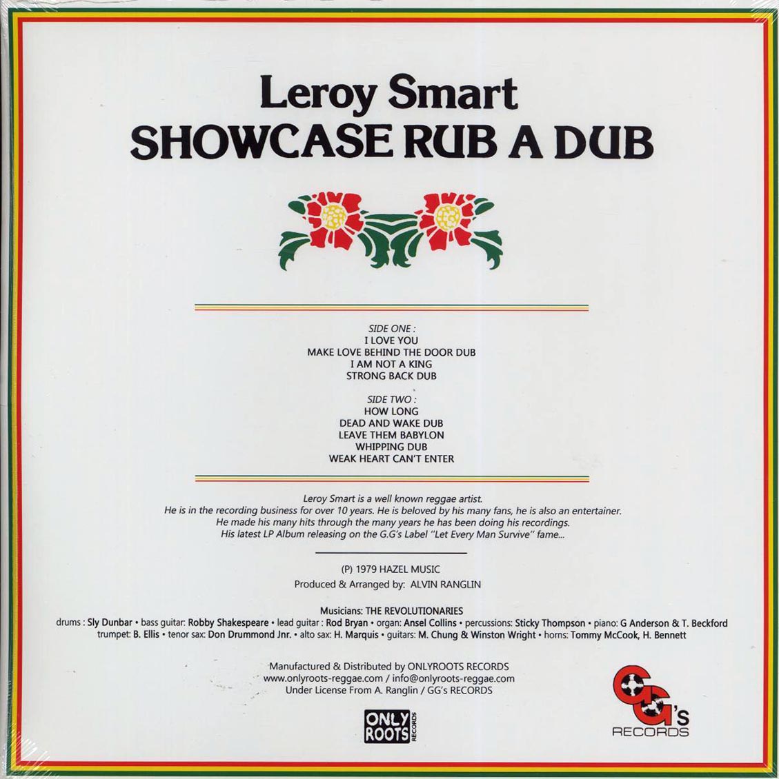 Leroy Smart - Showcase Rub A Dub - Vinyl LP, LP
