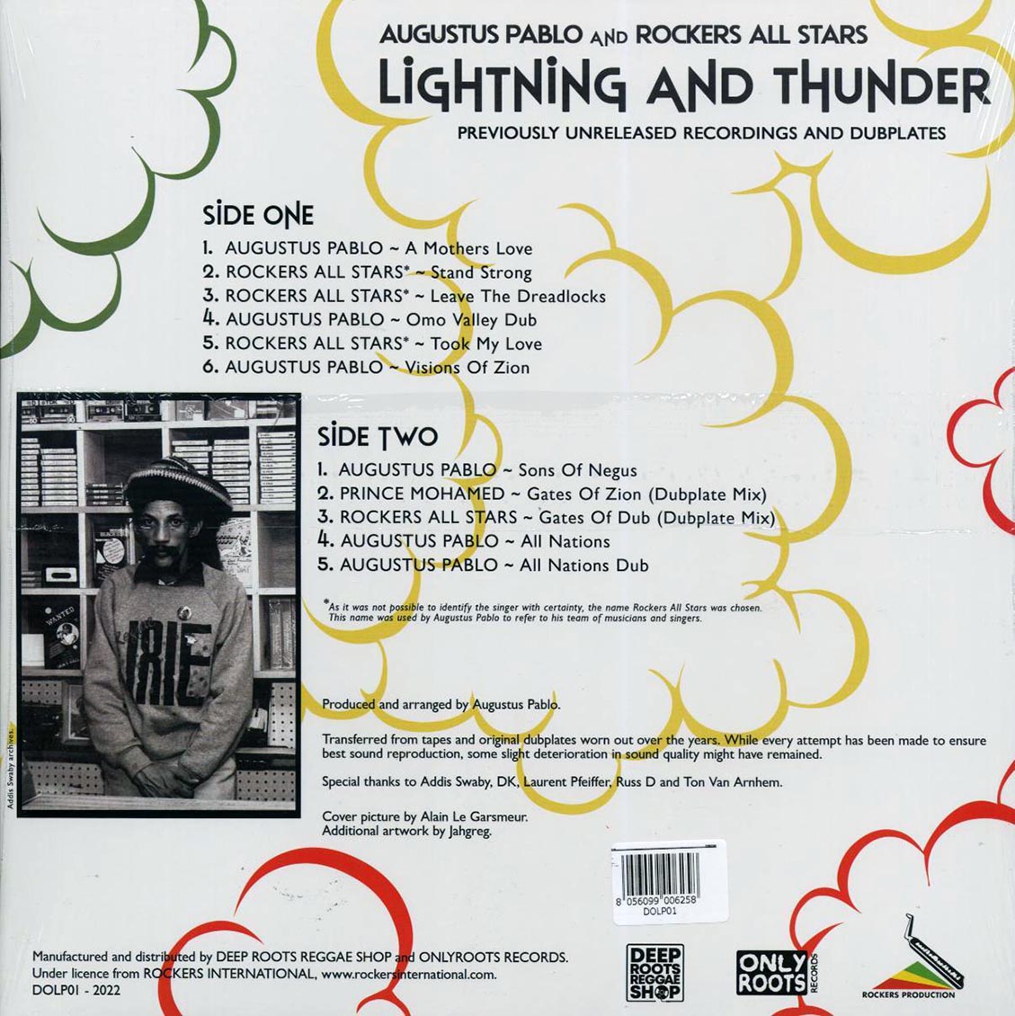 Augustus Pablo, Rockers All Stars - Lightning And Thunder: Previously Unreleased Recordings And Dubplates - Vinyl LP, LP