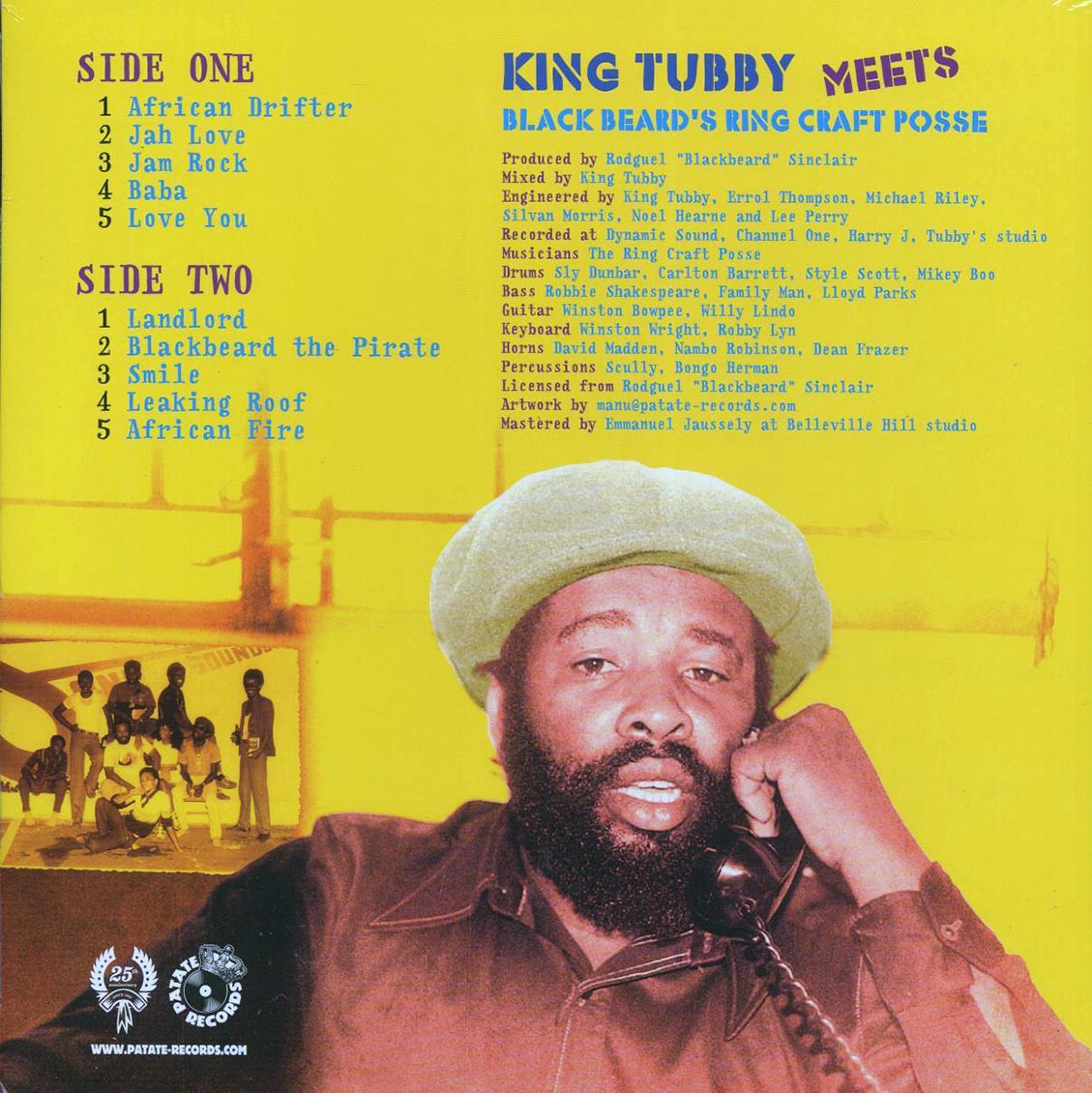 King Tubby, Ring Craft Posse - Lost Dub From The Vault: King Tubby Meets Blackbeard's Ring Craft Posse - Vinyl LP, LP