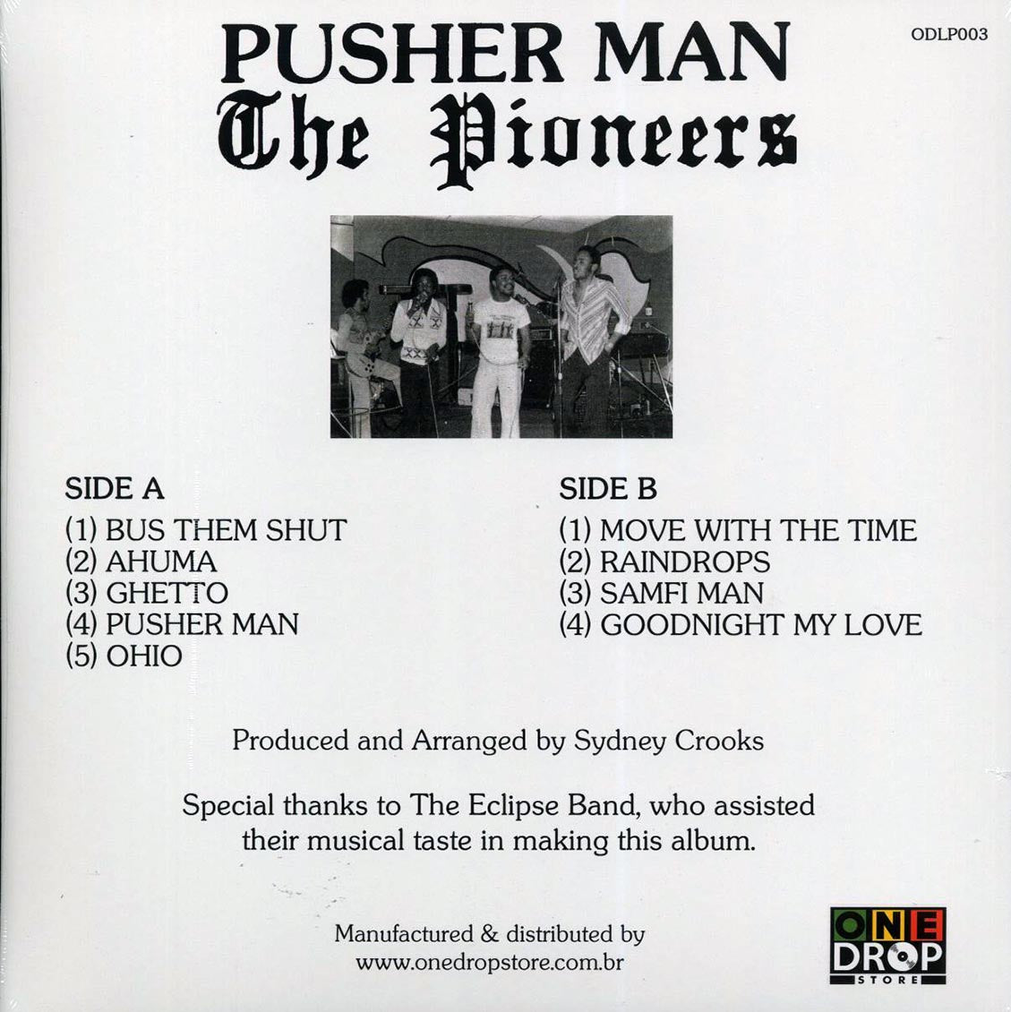 The Pioneers - Pusher Man - Vinyl LP, LP