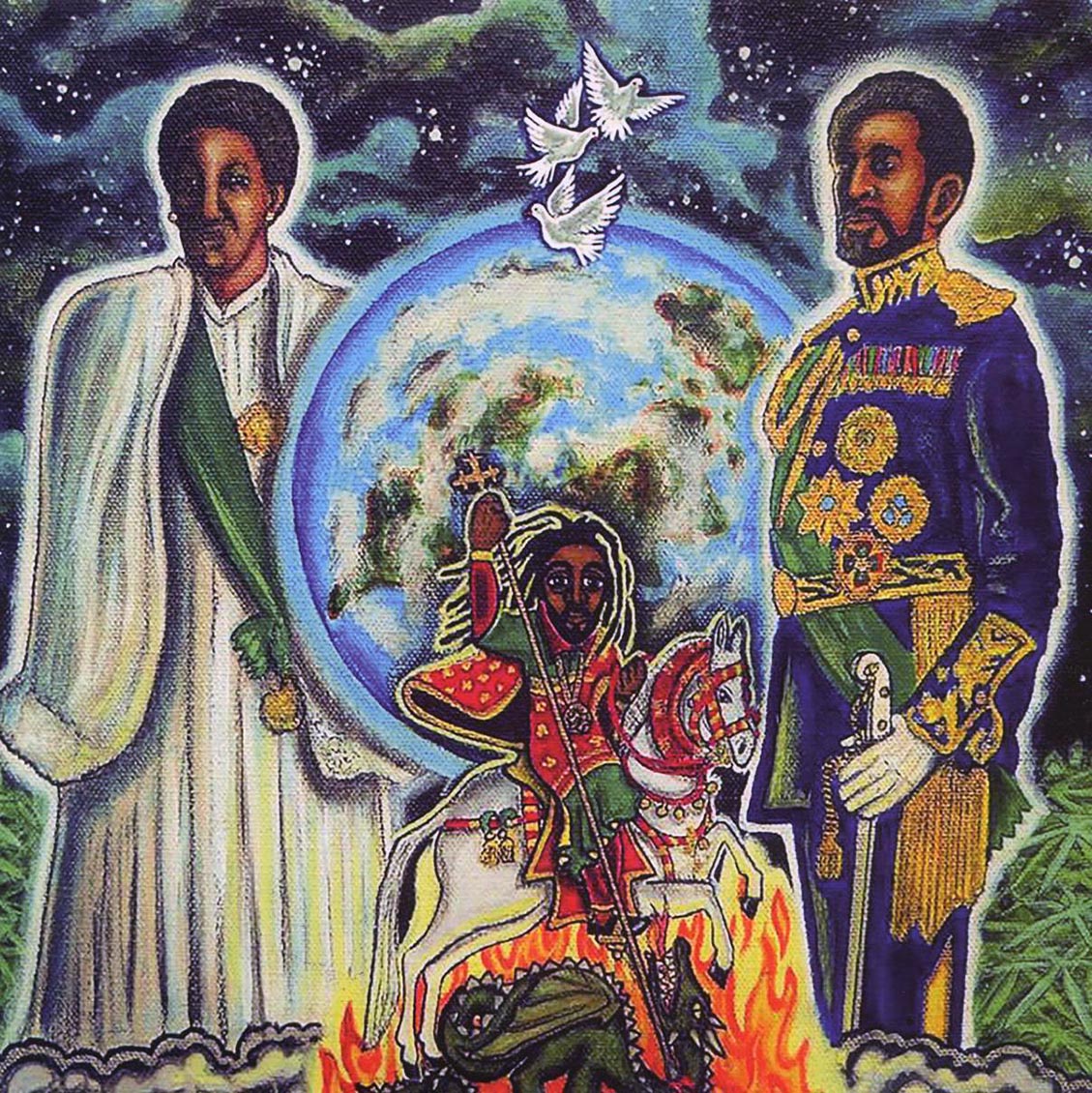 Tena Stelin, King Alpha - Rasta Mission/Animal Rights - Vinyl LP, LP