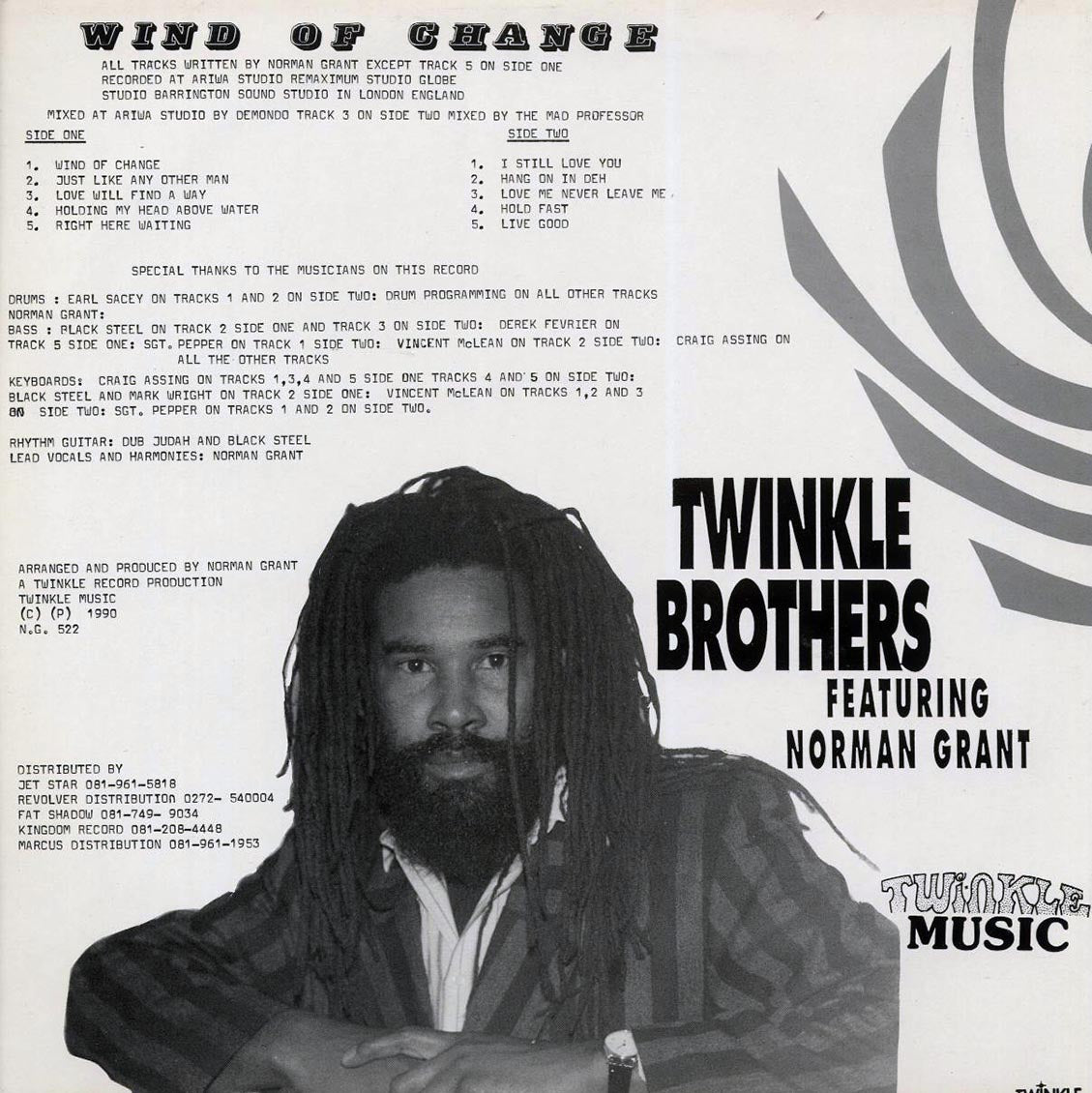 Twinkle Brothers - Wind Of Change - Vinyl LP, LP