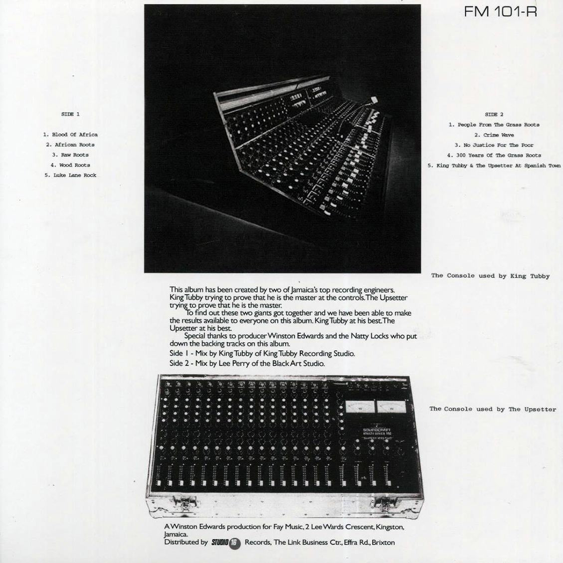 King Tubby, Lee Perry - King Tubby Meets The Upsetter At The Grass Roots Of Dub - Vinyl LP, LP