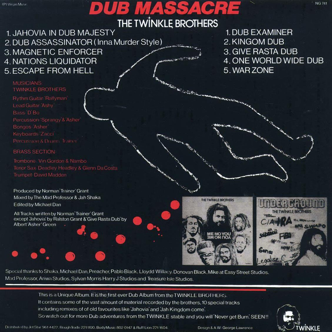 Twinkle Brothers - Dub Massacre: Inna Murder Style - Vinyl LP, LP