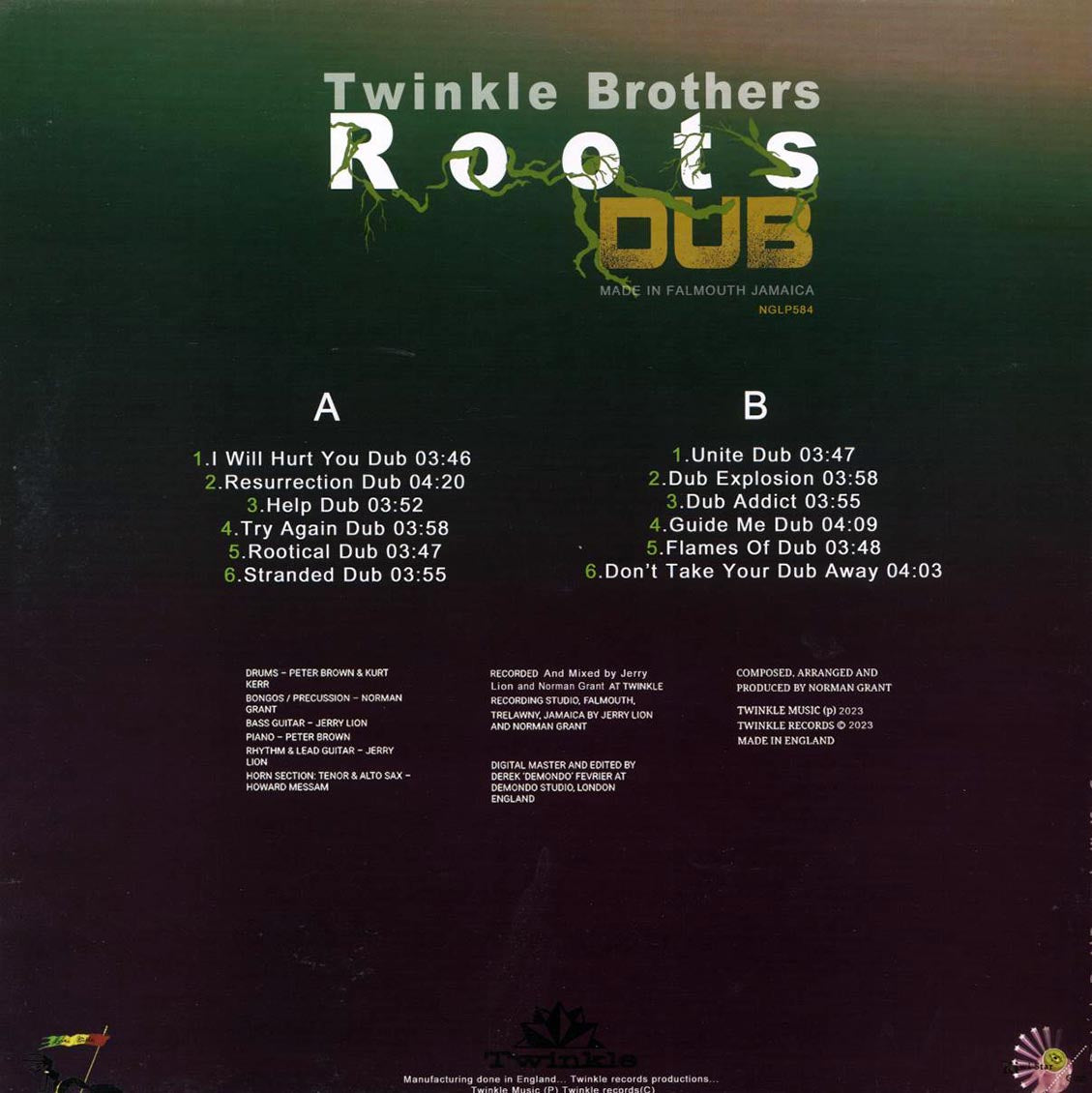 Twinkle Brothers - Roots Dub - Vinyl LP, LP